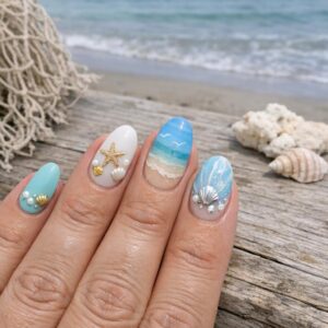 Best Coastal Nail Designs for a Fresh and Elegant Look