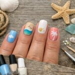 Easy Beach-Inspired Nail Art Ideas for Beginners